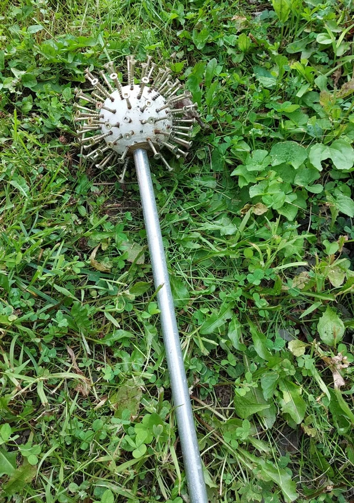Décoration de jardin métallique