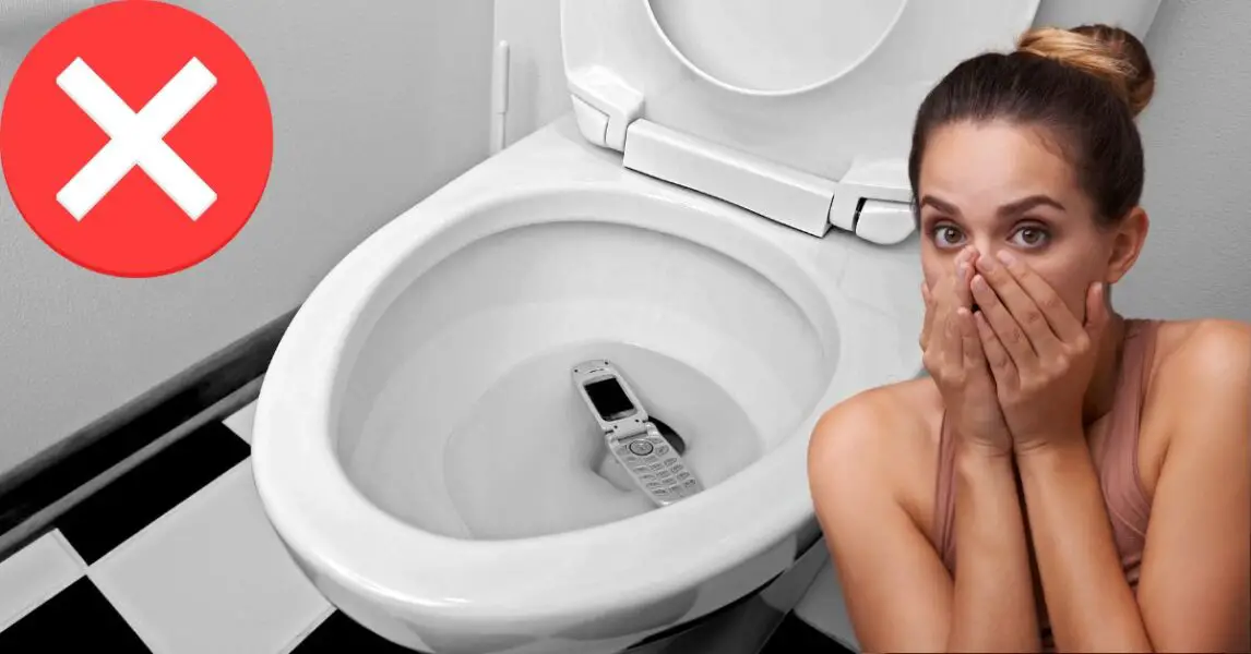Téléphone tombé dans l'eau