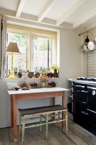 Cottage anglais traditionnel dans les Cotswolds