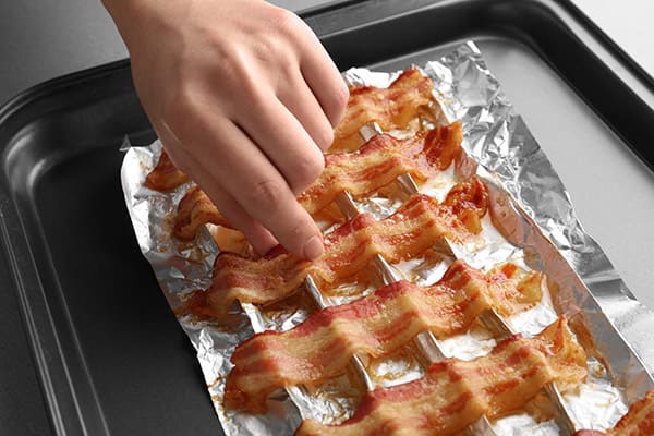 Tarte protégée par de l'aluminium