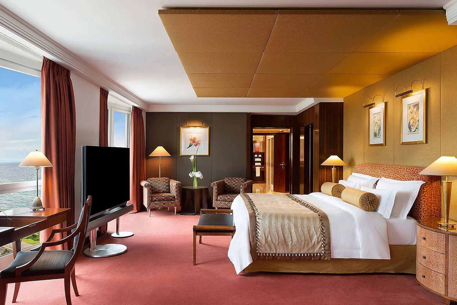 Suite d'hôtel luxueuse