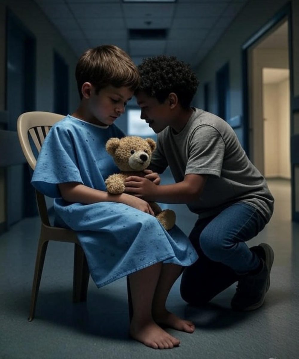 Léo et Nino se retrouvant