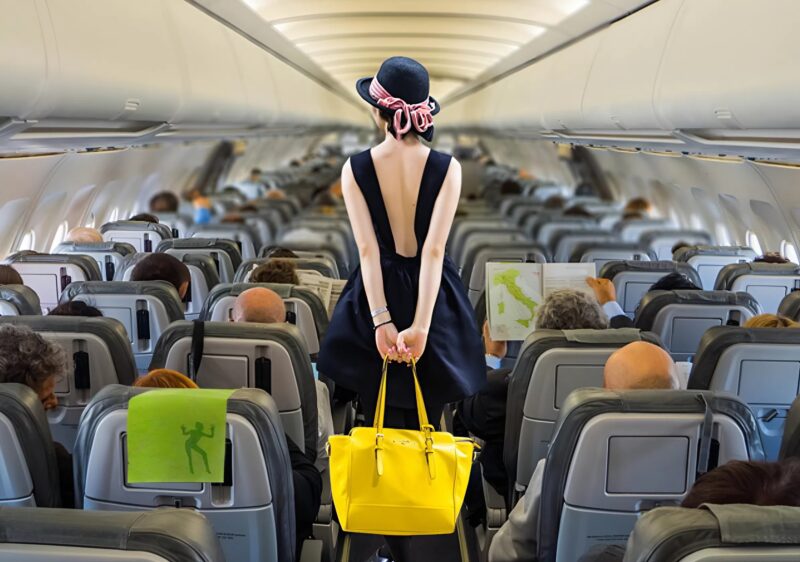 Conflit dans un avion