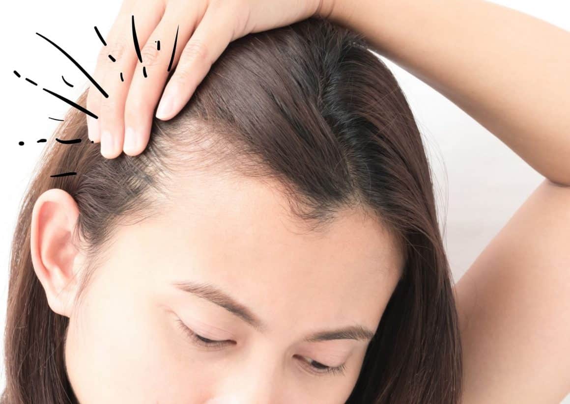 Cheveux fins chez la femme