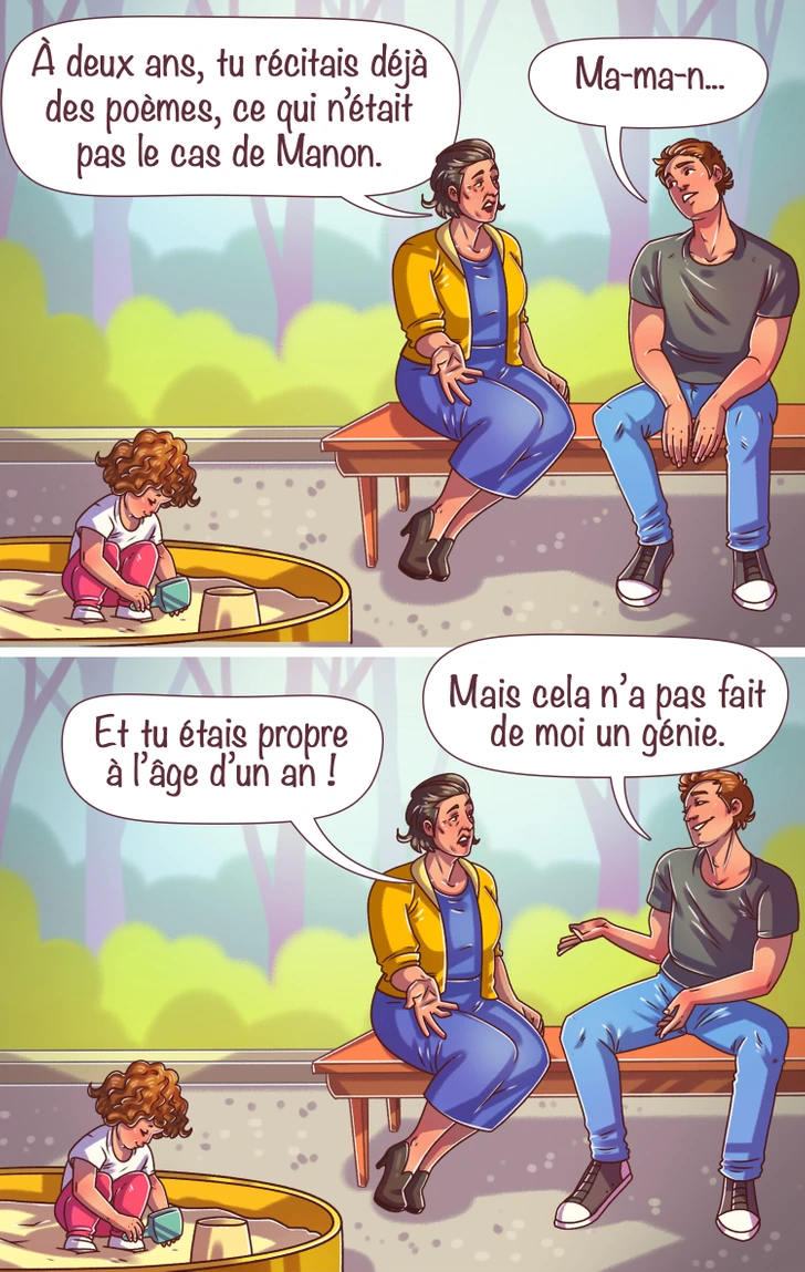 Enfant concentré sur une activité d'éveil