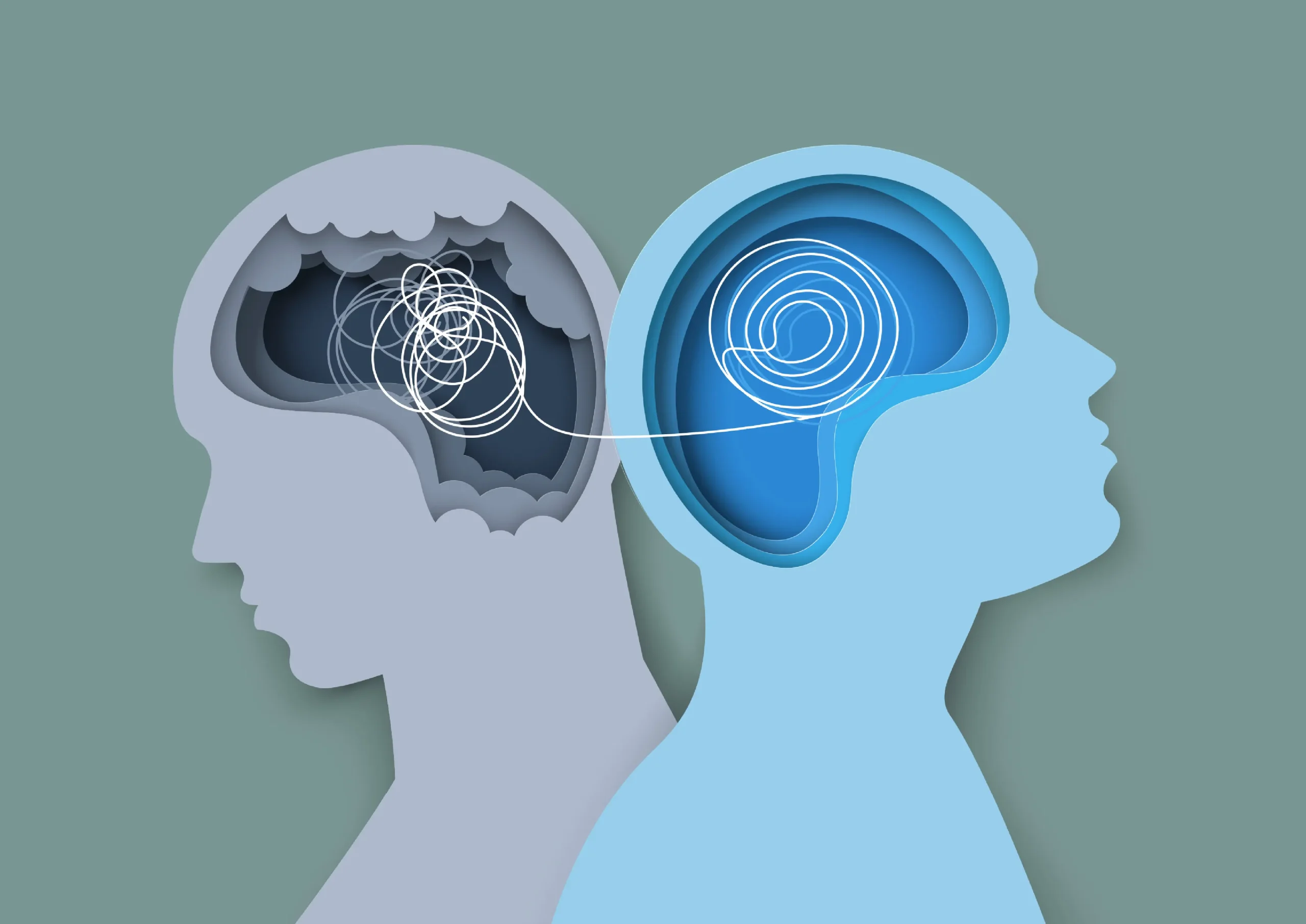 Représentation de l'empathie et du cerveau
