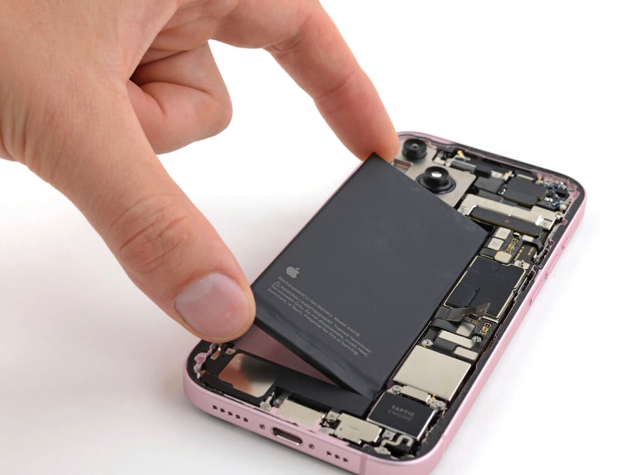 Schéma d'une batterie lithium-ion