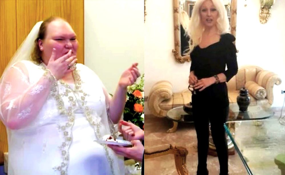 Emma avant et après sa transformation