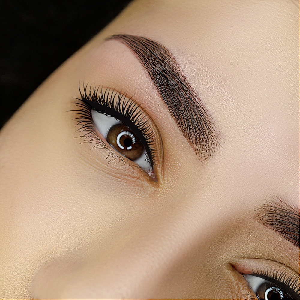 Sourcils bien structurés