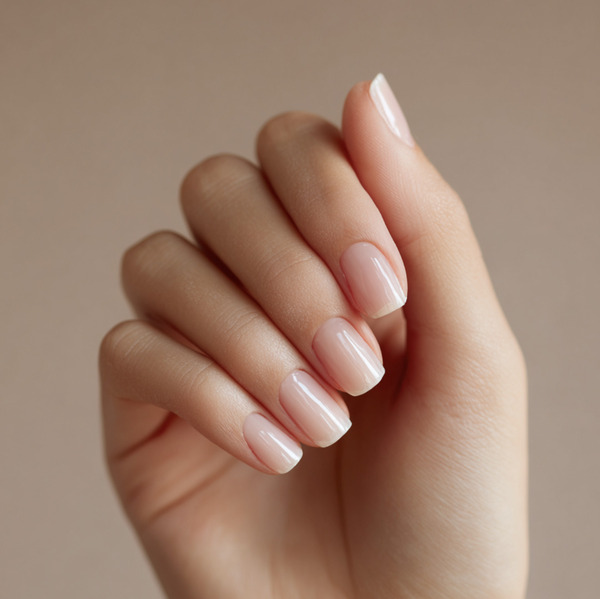 Mains aux ongles soignés