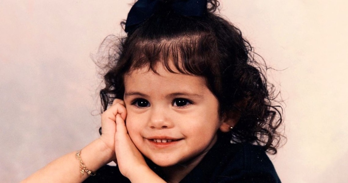 Photo d'enfance de Selena Gomez