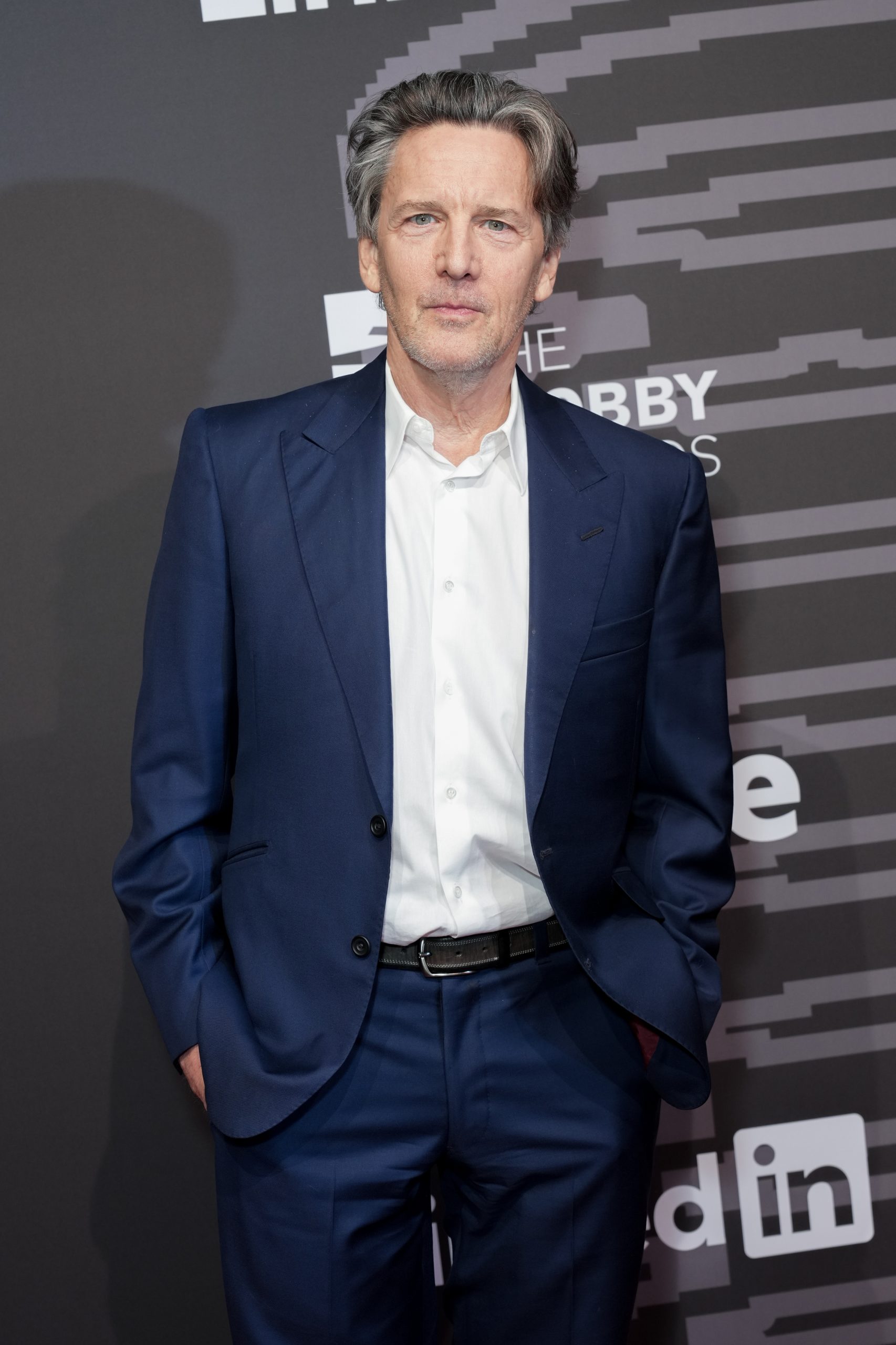 Andrew McCarthy en famille, souriant
