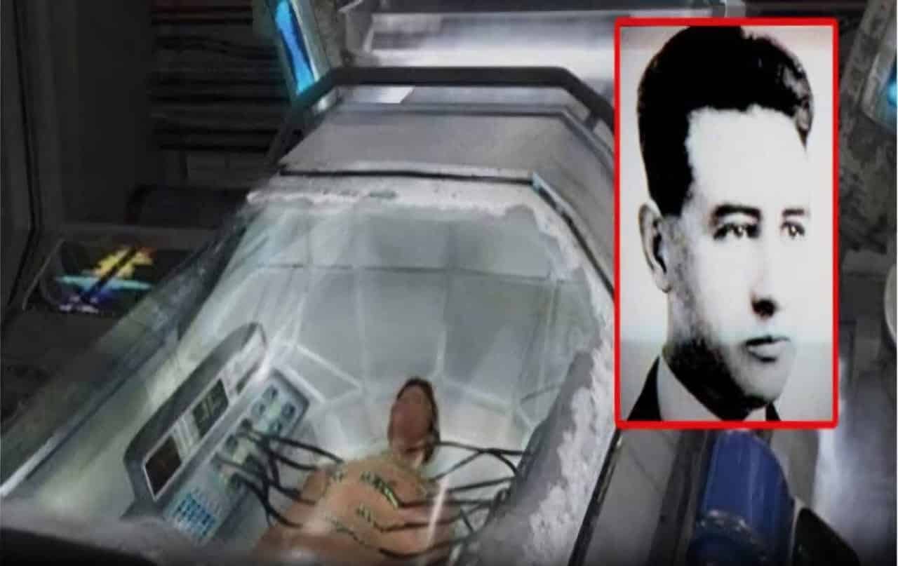 Photo contemporaine d'un laboratoire ou équipement de cryogénie moderne