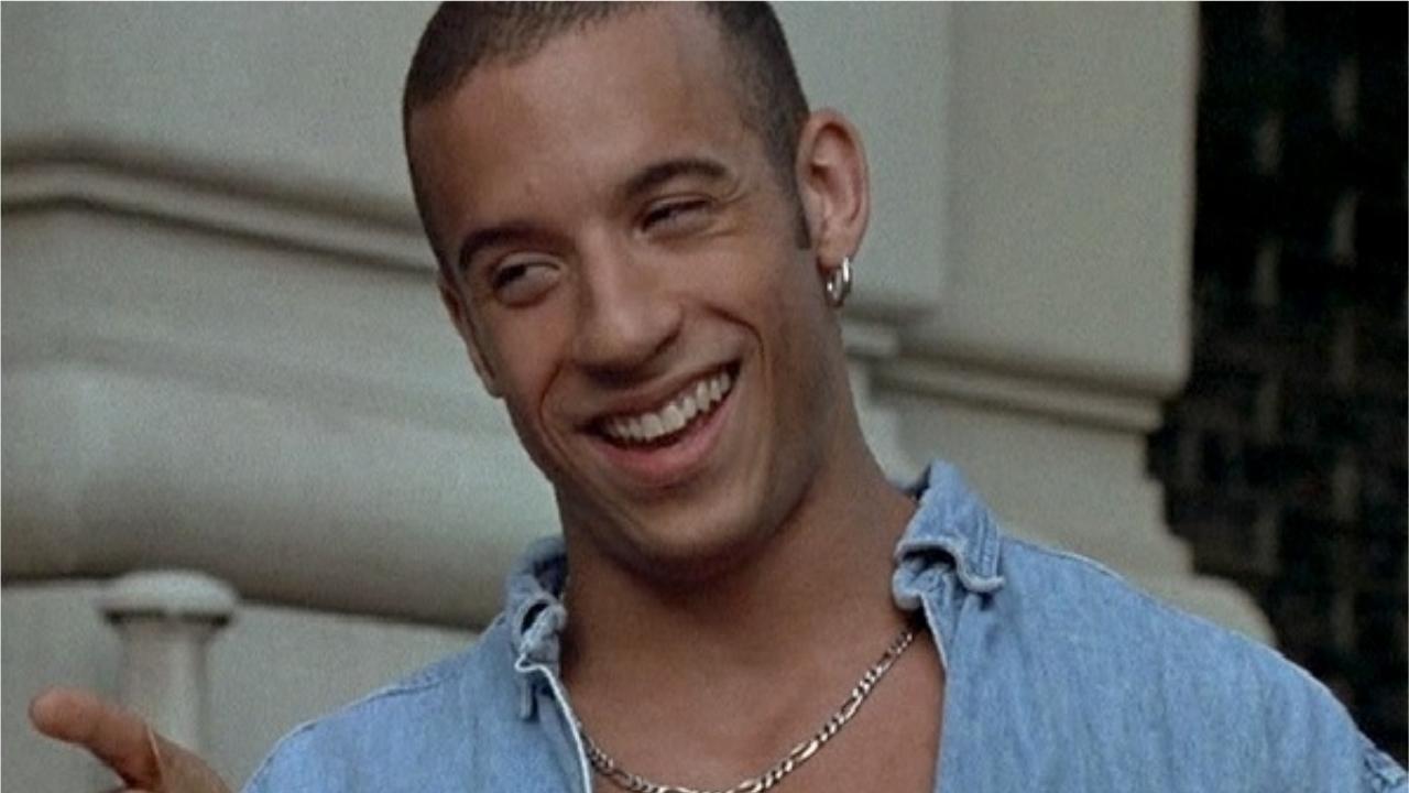 Vin Diesel, acteur américain, regard intense