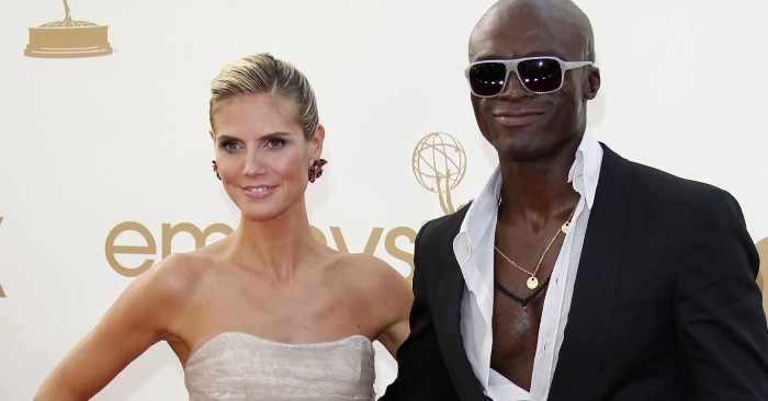 Heidi Klum et Seal avec leurs enfants lors d'une sortie publique